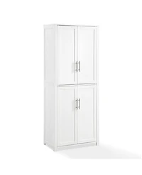 Crosley Furniture Savannah 28" Medium-Density Fiberboard (Mdf) Tall Kitchen Storage Pantry