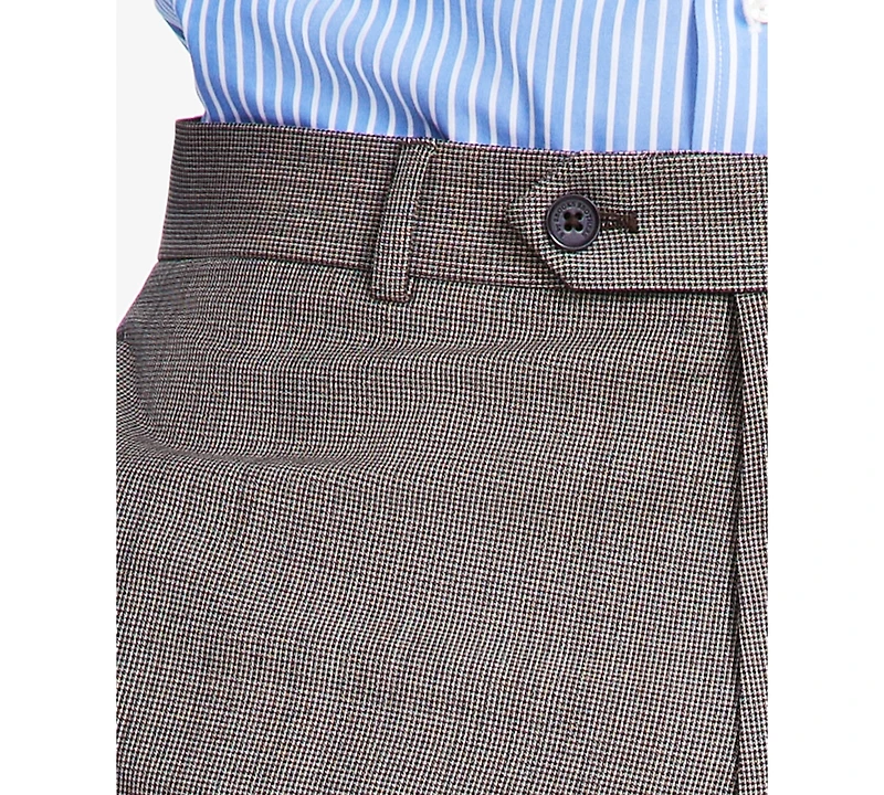B by Brooks Brothers Men's Classic-Fit Stretch Wool Blend Suit Pant