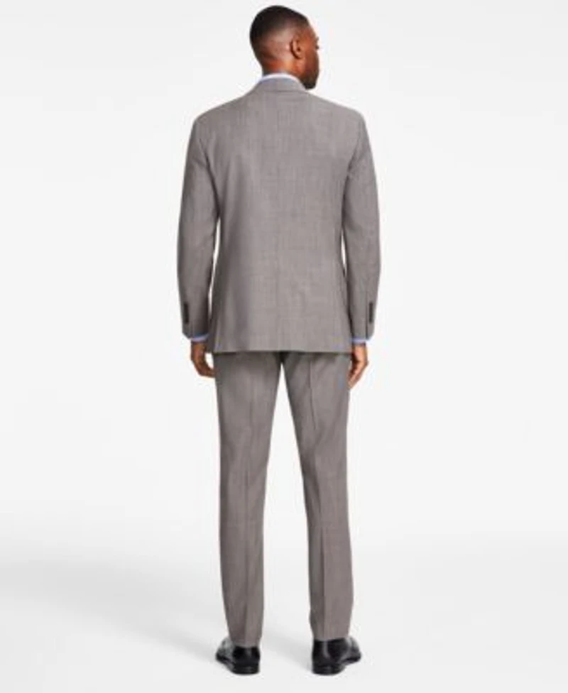 B By Brooks Brothers Mens Classic Fit Stretch Wool Blend Suit Separates