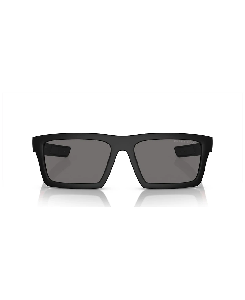 Prada Linea Rossa Men's Polarized Sunglasses, Ps 02ZSU