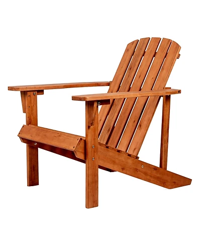 Jonathan Y Westport Outdoor Patio Traditional Acacia Wood Adirondack Chair