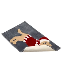 Avanti Christmas Dog Bath Rug, 20" x 32"