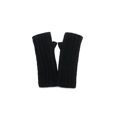 Feelgoodz Women s Artisan Hand-Knit Denali Ribbed Half Mitten