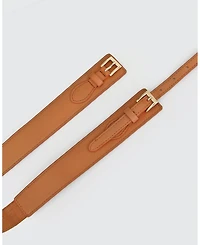 Belle & Bloom London Fog Leather Waist Belt