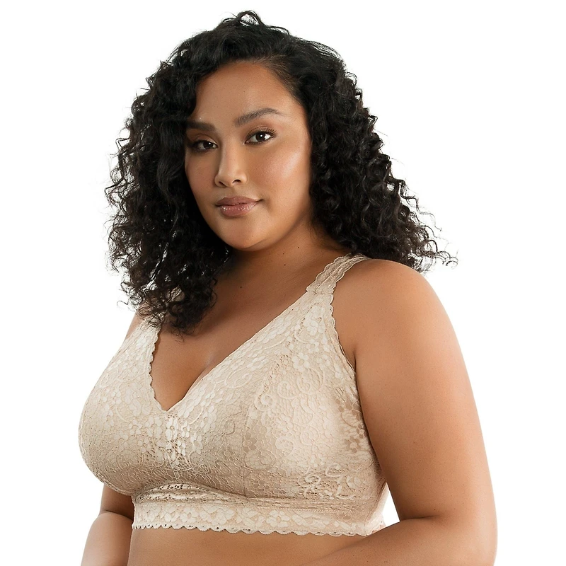 Parfait Plus Adriana Wire-Free Lace Bralette