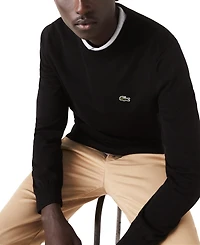 Lacoste Men's Solid Croc Sweater