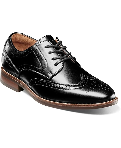 Florsheim Little Boys Rucci Junior Wingtip Oxford Shoes