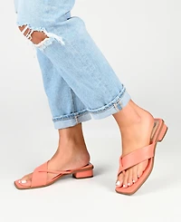 Journee Collection Women's Mina Sandals