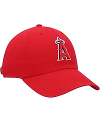 Youth Boys and Girls '47 Brand Red Los Angeles Angels Clean Up Adjustable Hat