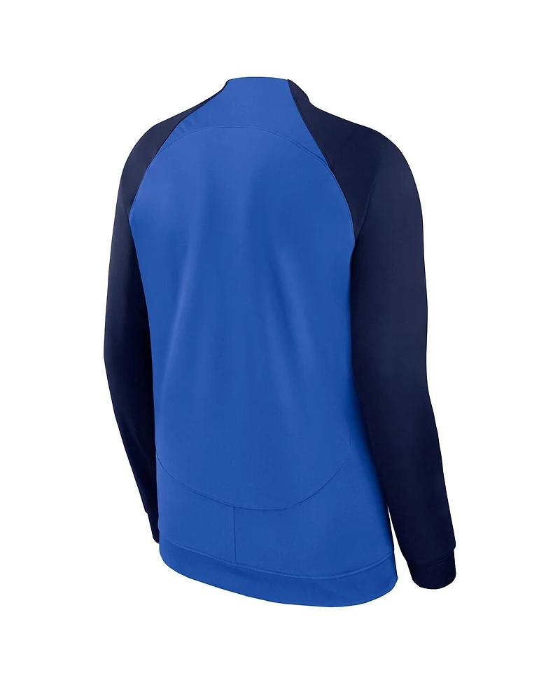 Big Boys Nike Blue Club America 2023/24 Academy Pro Anthem Raglan Performance Full-Zip Jacket