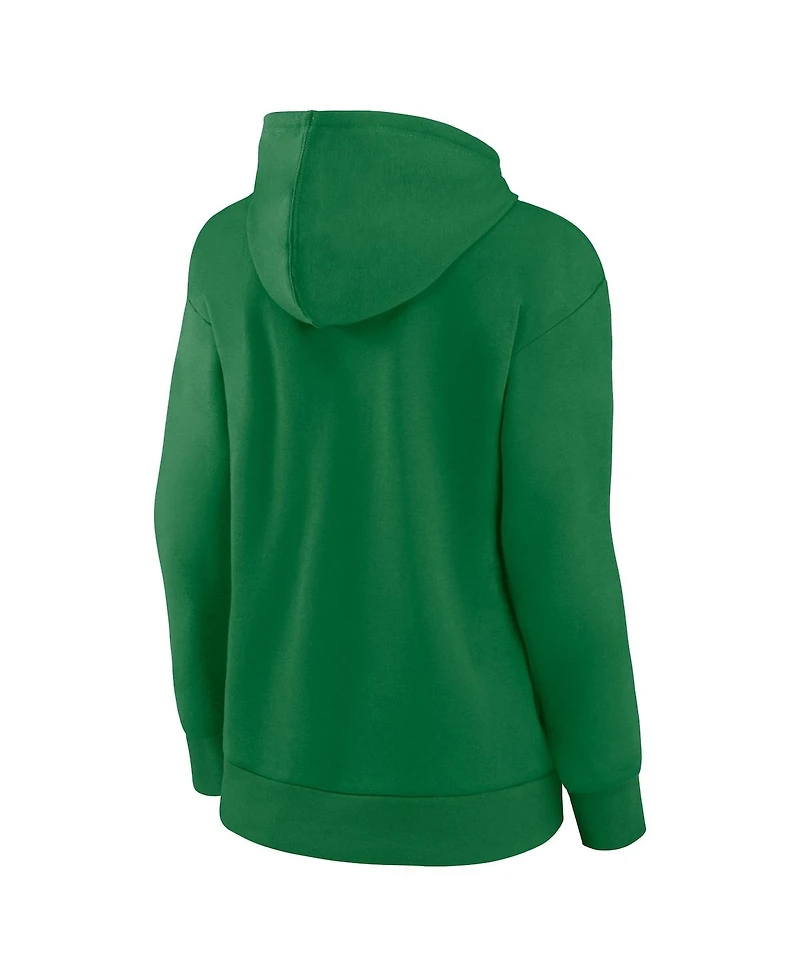 Women's Fanatics Green Oregon Ducks Evergreen Pullover Hoodie