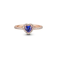 Pandora Cubic Zirconia Timeless Sparkling Elevated Heart Ring