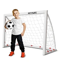 Net Playz Backyard Soccer Goal, Soccer Net, High-Strength, Fast Set-Up Weather-Resistant, 4' x 3'