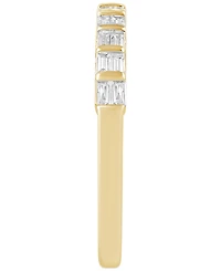 Diamond Baguette Double Row Band (1/4 ct. t.w.) 14k Gold