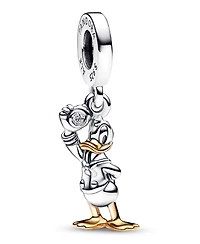 Pandora Lab-Grown Diamond Disney 100th Anniversary Donald Duck Dangle Charm