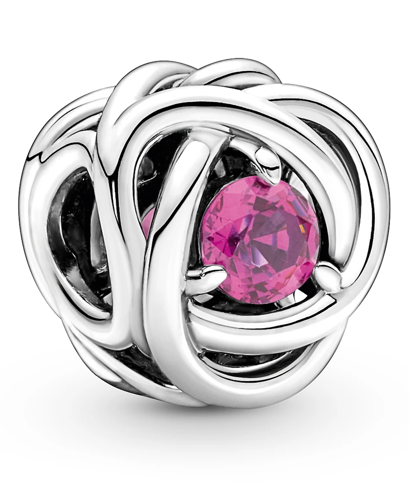 Pandora Birthstone Crystals Eternity Circle Charm