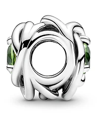 Pandora Birthstone Crystals Eternity Circle Charm