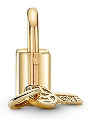 Pandora Cubic Zirconia Padlock Key Dangle Charm