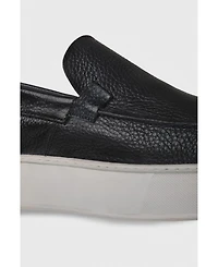 Furniq Uk Men's Genuine Leather Relax Black Shoes