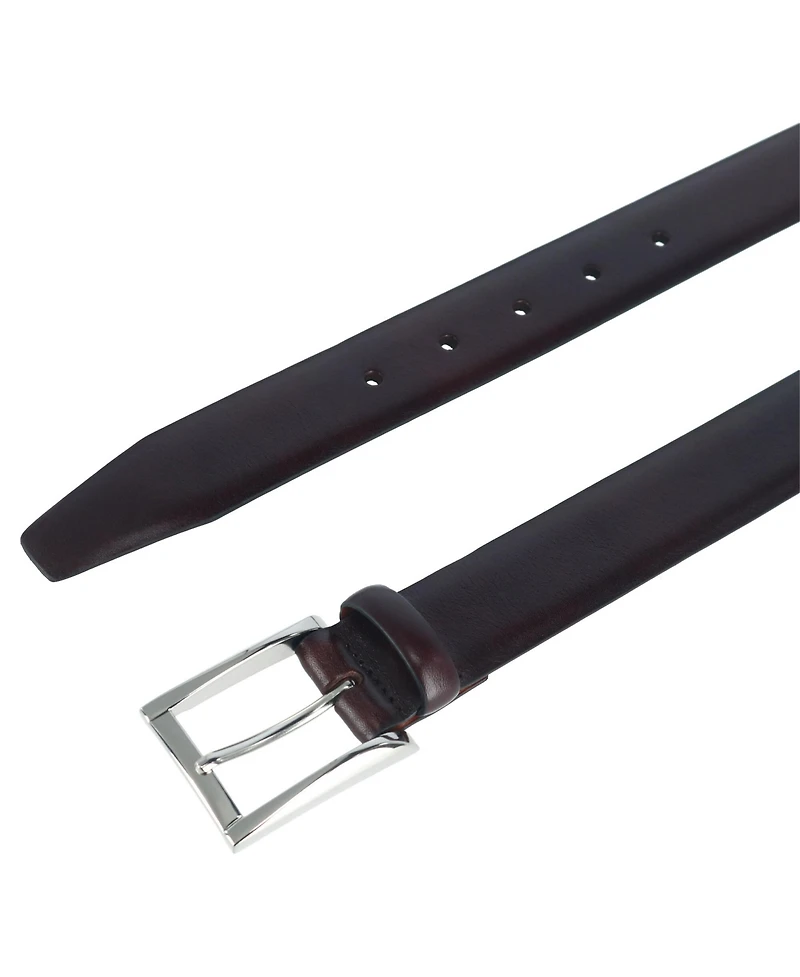 Trafalgar Men's Broderick 32mm Leather Dress Belt