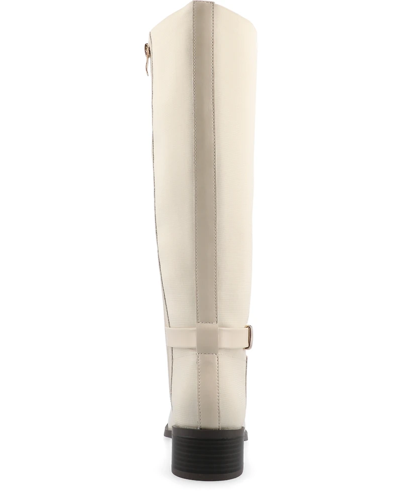 Journee Collection Women's Londyn Knee High Riding Boots