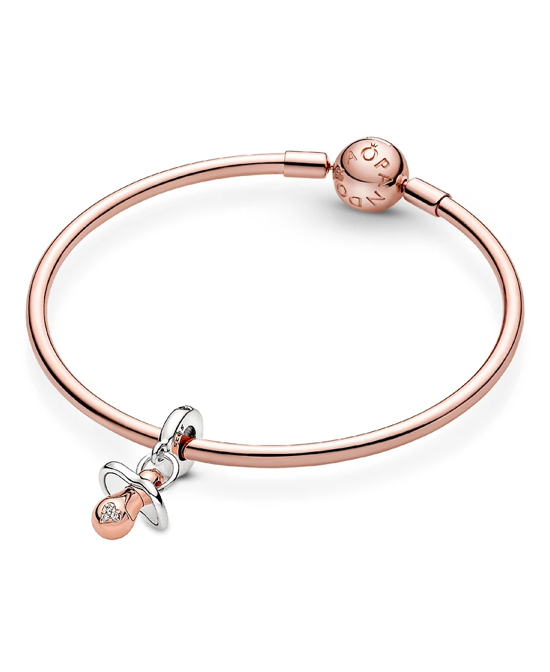 Pandora Cubic Zirconia Baby Pacifier Dangle Charm