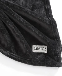 Kenneth Cole Reaction Solid Ultra Soft Plush Fleece Blanket