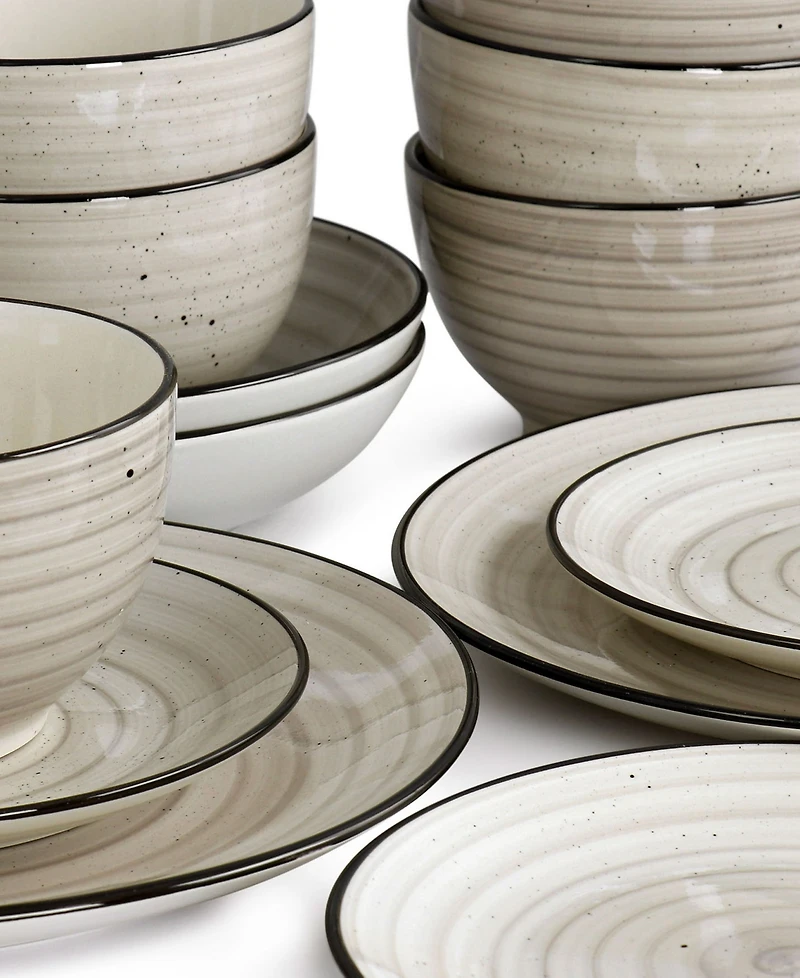 Elama Gia 24 Pc. Dinnerware Set, Service for 6