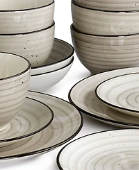 Elama Gia 24 Pc. Dinnerware Set, Service for 6