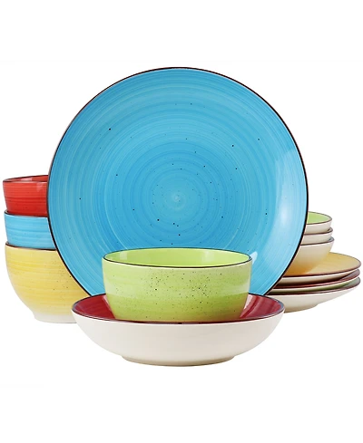 Elama Mason 12 Pc. Dinnerware Set, Service for 4