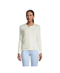 Lands' End Women's Petite Cashmere Cardigan Sweater