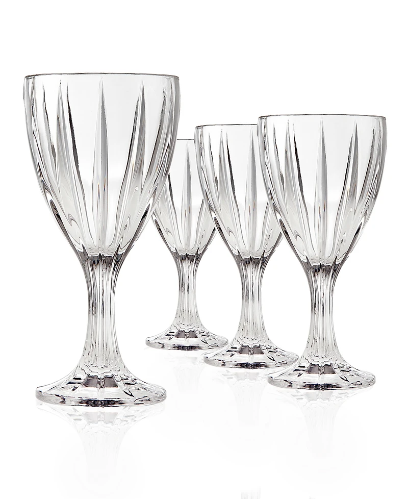 Godinger Parallels Goblets, Set of 4