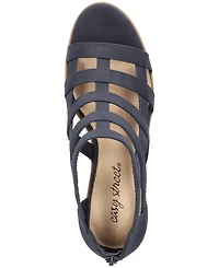 Easy Street Women's Marg Zip Gladiator Sandals