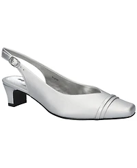Easy Street Women's Sayo Buckle Slingback Pumps