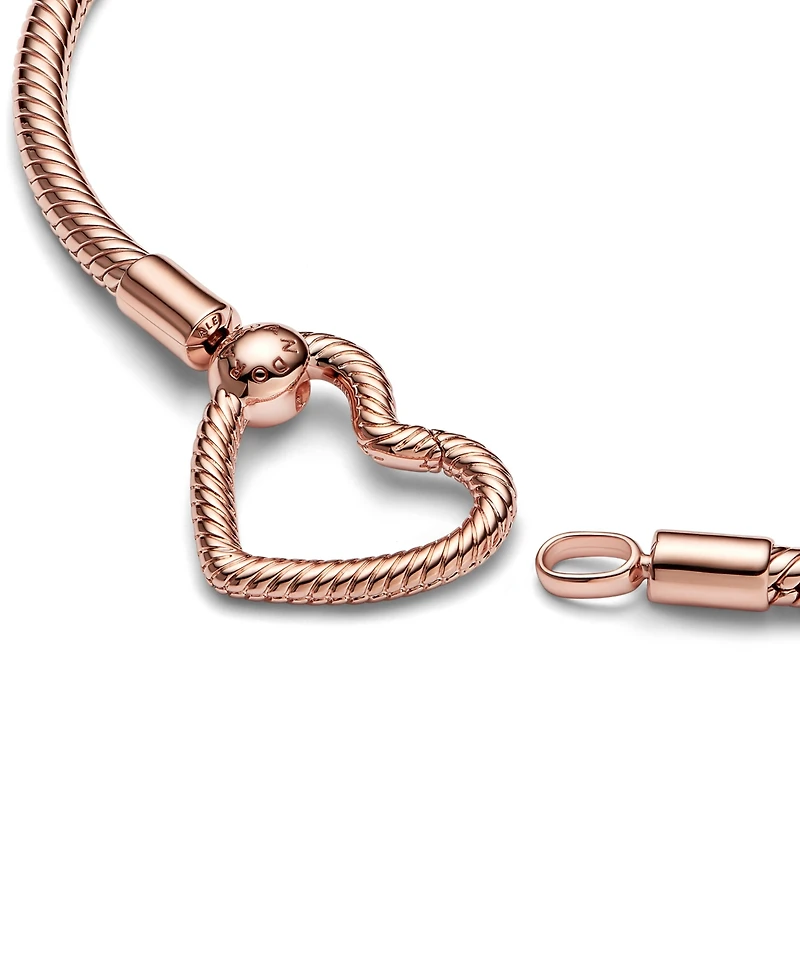 Pandora Cubic Zirconia 14K Rose Gold-Plated Sparkling Tennis Bracelet