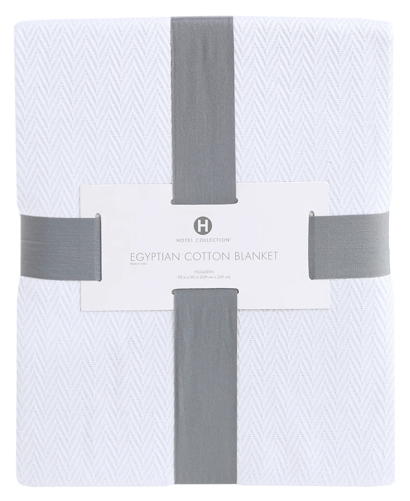 Hotel Collection 100% Egyptian Cotton Blanket, Full/Queen, Exclusively at Macy's