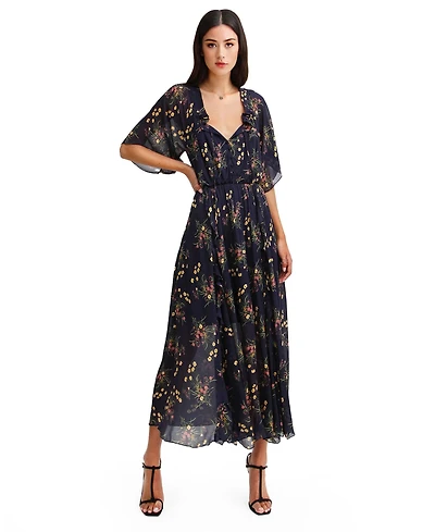 Belle & Bloom Women's Amour Amour Ruffled Midi Dress