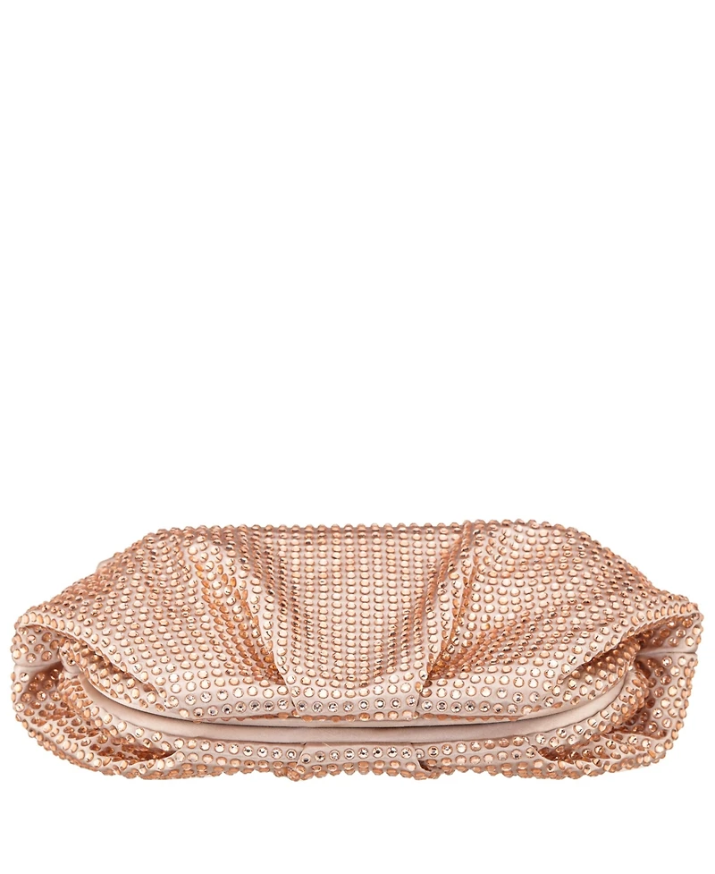 Nina Crystal Encrusted Frame Clutch