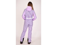 Oosc Clothing Women's Fall Line Purple & Grey Ski Suit