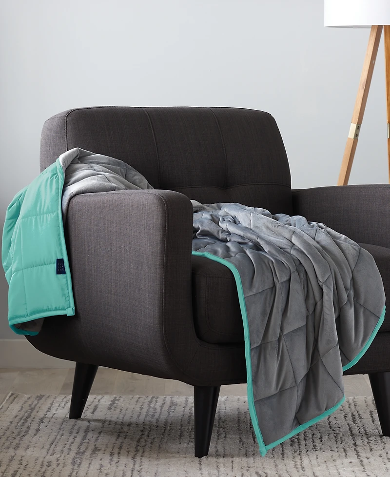 Ella Jayne Reversible Anti-Anxiety 15lb Weighted Blanket