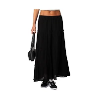 Women's Charlotte Tiered Maxi Skirt