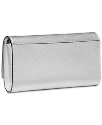 Michael Kors Mona East West Large Leather Clutch