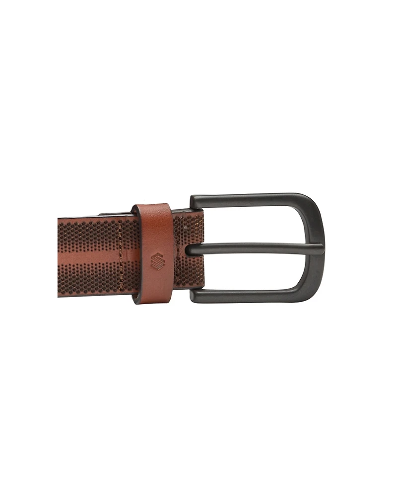 Johnston & Murphy Men's Laser Ombre Belt