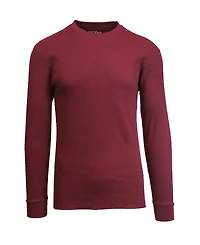 Galaxy By Harvic Men's Oversized Long Sleeve Thermal Shirt