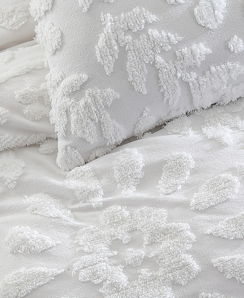 Peri Homeworks Chenille Laurel 3-Pc Comforter Set, King