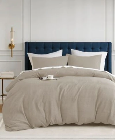 510 Design Mina Waffle Textured Duvet Cover Sets