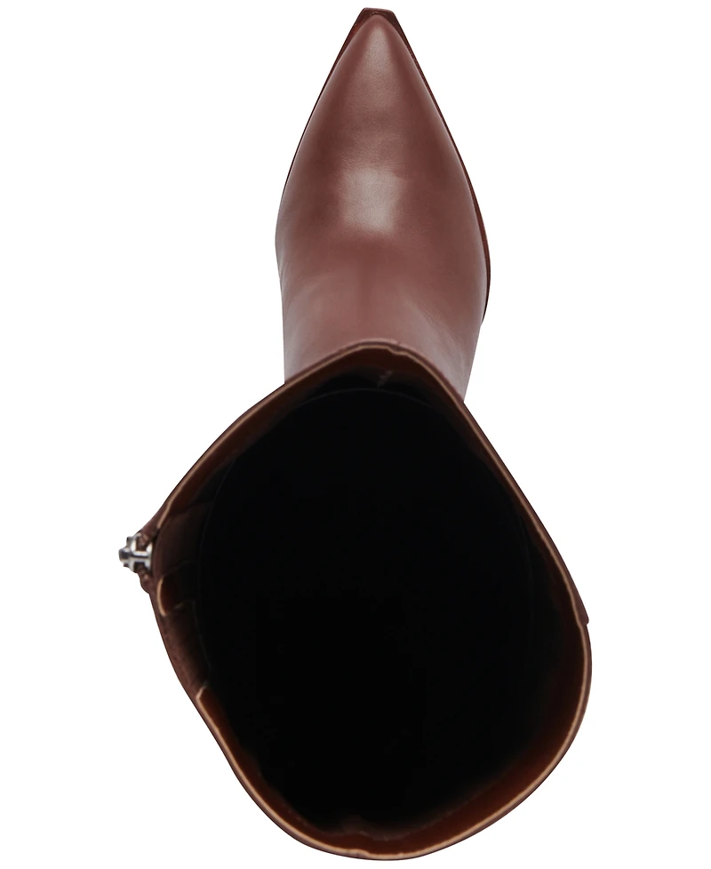 Dolce Vita Women's Auggie Pointed-Toe Kitten-Heel Knee-High Dress Boots