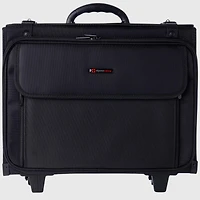 Alpine Swiss Rolling Briefcase Wheel Catalog Hard Case Laptop Bag Lawyer Attache