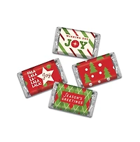 Just Candy Christmas Candy Party Favors Hershey's Miniatures Chocolate