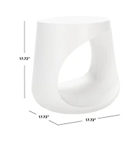 Vikki Concrete Accent Stool